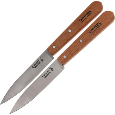 Набор из двух ножей OPINEL N°102, углеродистая сталь 001222